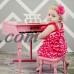 Schoenhut 30 Key Pink Classic Baby Grand Piano   